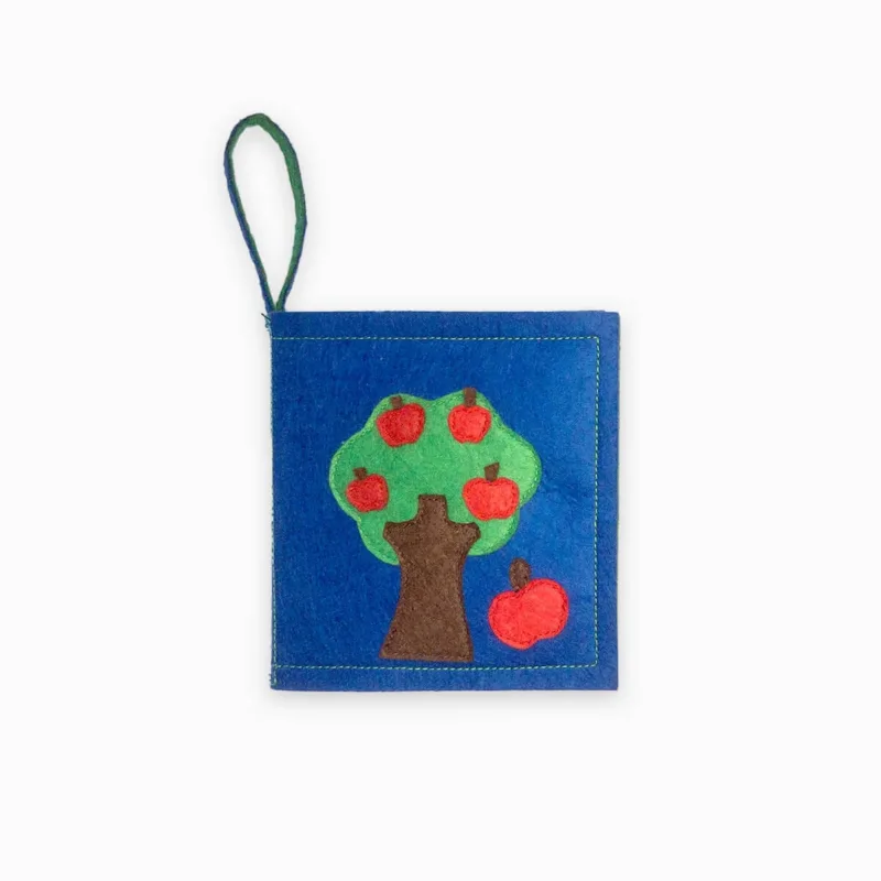 Mini libro de frutas con detalles